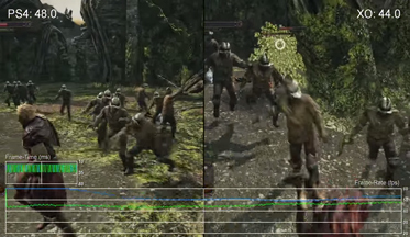 Видео сравнения Dark Souls 2 на PS4 и Xbox One по частоте кадров