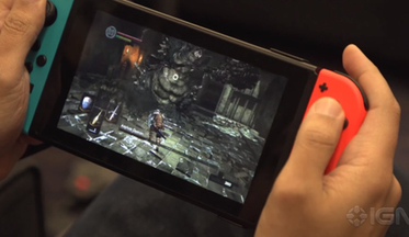 Геймплей Dark Souls Remastered - портативный режим на Nintendo Switch