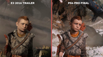 Сравнение финальной версии God of War с вариантом для E3 2016