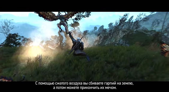 Видеодневник разработчиков The Witcher 3: Wild Hunt - монстры (русские субтитры)