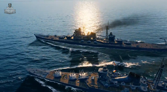 Видео World of Warships - крейсеры Японии