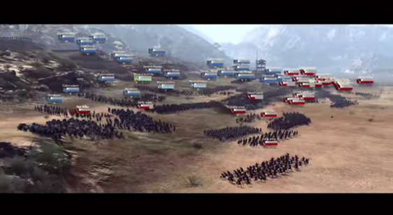 Геймплейный трейлер альфа-версии Total War: Arena