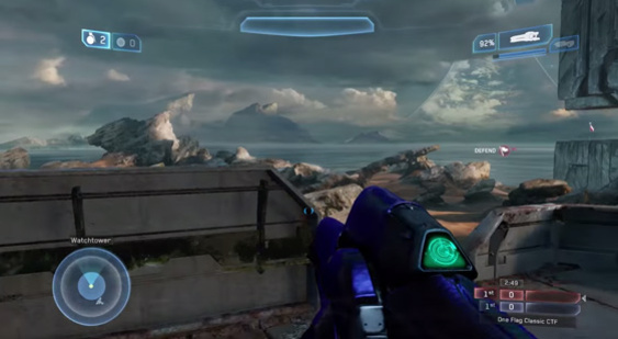Видео Halo: The Master Chief Collection - карта Remnant