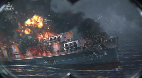 Трейлер World of Warships к запуску ОБТ