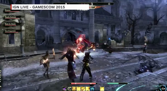 Геймплей The Elder Scrolls Online - DLC Imperial City - Gamescom 2015