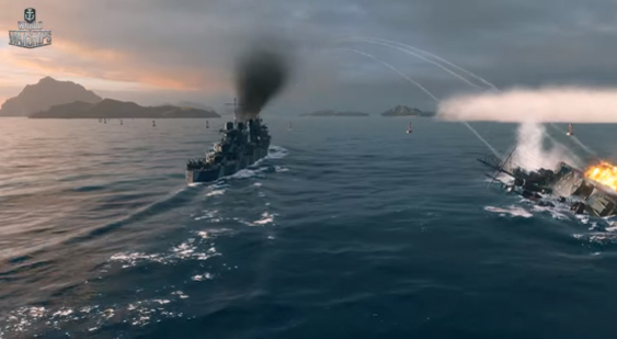 Видео World of Warships - ранговые бои