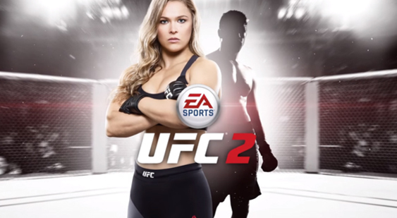 Видео EA Sports UFC 2 - Ронда Раузи на обложке