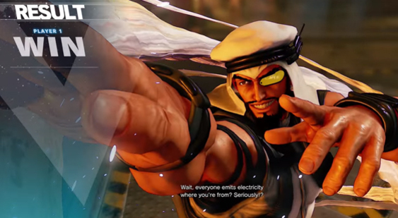 Видео Street Fighter 5 - Rashid
