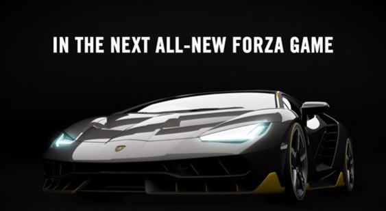 Тизер-трейлер следующей Forza - Lamborghini Centenario