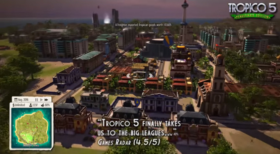 Трейлер Tropico 5 Penultimate Edition для Xbox One