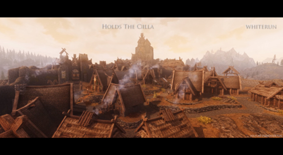 Видео Skyrim - мод Holds: The City Overhaul - обновленные локации