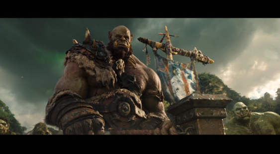 Видео фильма Warcraft - знакомство с Оргримом