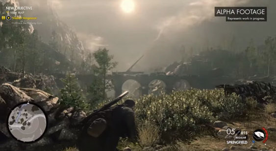 Демонстрация Sniper Elite 4 - уровень Viaduct - E3 2016