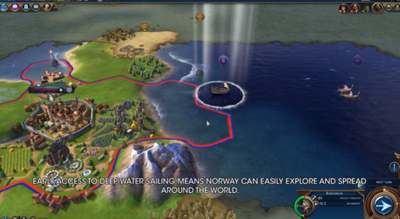 Видео Sid Meier’s Civilization 6 - Норвегия (русские субтитры)