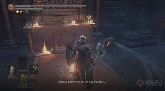 Геймплей Dark Souls 3 - DLC Ashes of Ariandel - начало