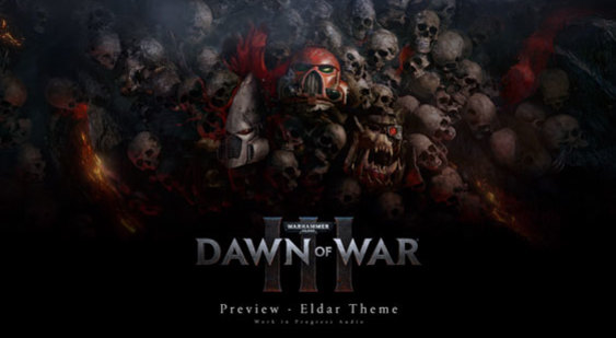Ролик Warhammer 40000: Dawn of War 3 - музыкальная тема эльдар