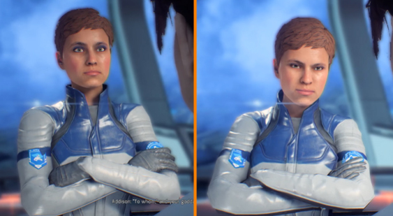 Видео Mass Effect: Andromeda - сравнение оригинала и версии 1.05