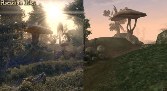 Видео The Elder Scrolls Online: Morrowind - сравнение с The Elder Scrolls 3: Morrowind