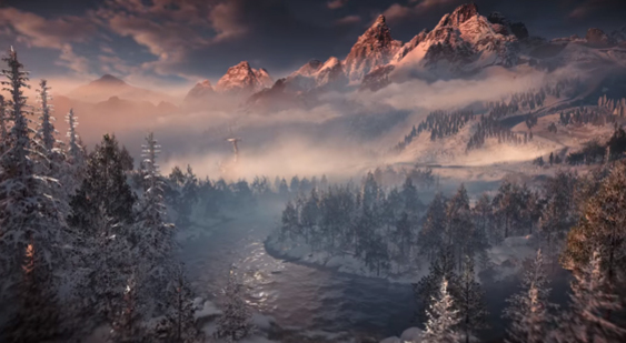 Трейлер Horizon Zero Dawn - анонс дополнения The Frozen Wilds