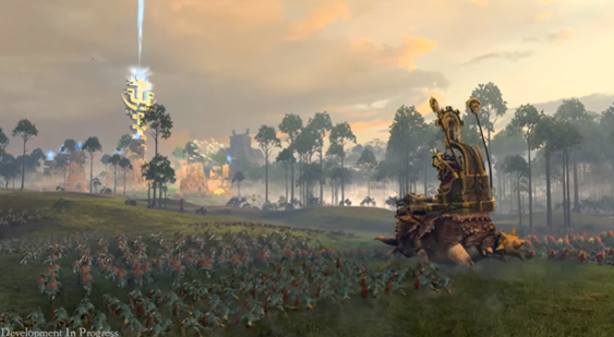 Демонстрация геймплея Total War: Warhammer 2 - высшие эльфы