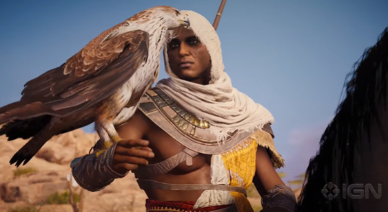 Видео о создании Assassin’s Creed Origins - Байек и Сену
