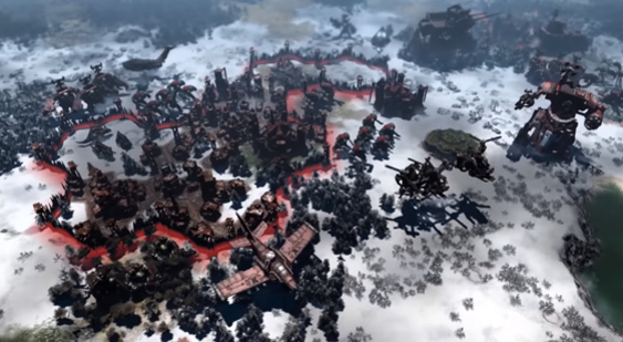 Трейлер анонса Warhammer 40000: Gladius - Relics of War