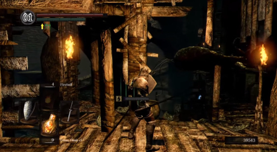 Геймплей Dark Souls: Remastered - Blighttown