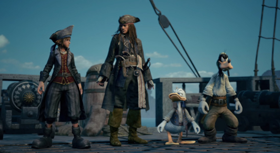 Трейлер Kingdom Hearts 3 - Pirates of the Caribbean - E3 2018