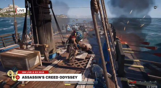 Демонстрация Assassin’s Creed Odyssey с E3 2018 - интервью с разработчиком