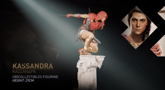 Ролик коллекционных фигурок Assassin's Creed Odyssey