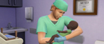 Видео The Sims 4 На работу - работа доктора (русская озвучка)