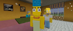 Трейлер Minecraft - The Simpsons Skin Pack для консолей Xbox